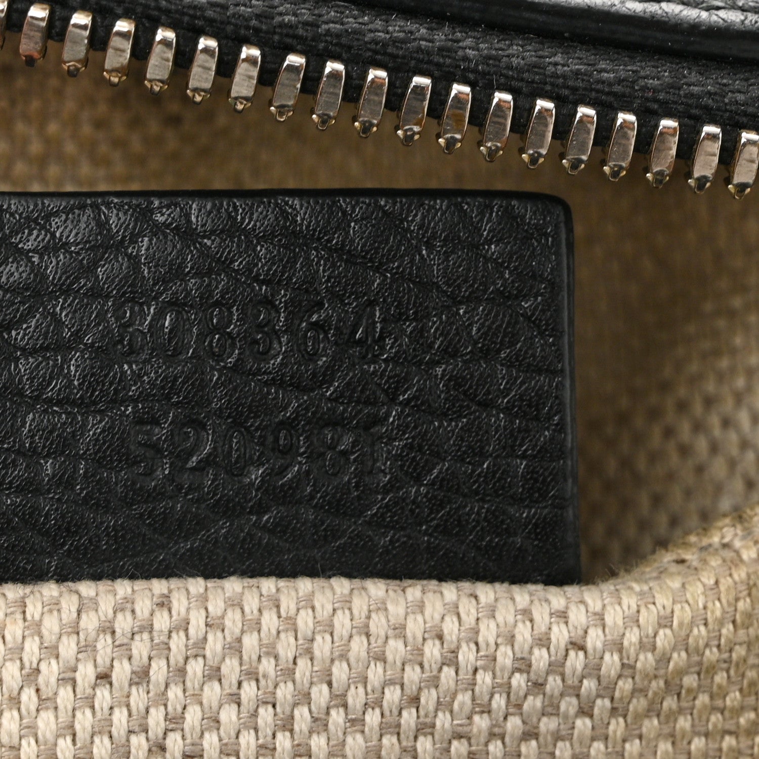 Gucci Pebbled Calfskin Small Soho Disco Bag Black 7 of 10