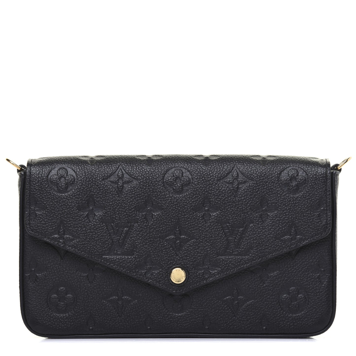 Empreinte Pochette Felicie Chain Wallet Black