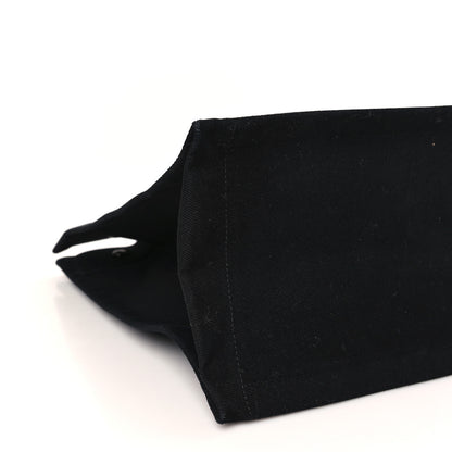 Saint Laurent Linen Calfskin Rive Gauche Tote Black 7 of 8