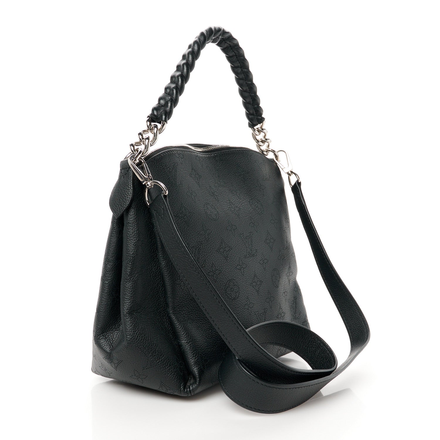 Louis Vuitton Mahina Babylone Chain BB Black 3 of 12