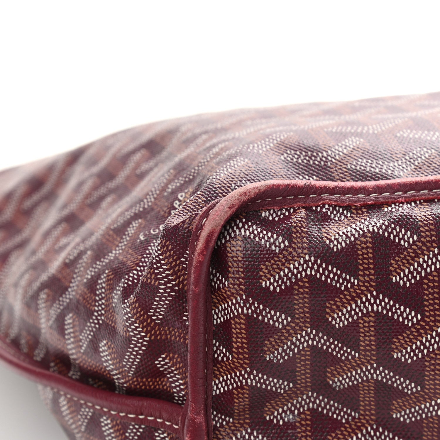 Goyard Goyardine Saint Louis PM Burgundy 11 of 18