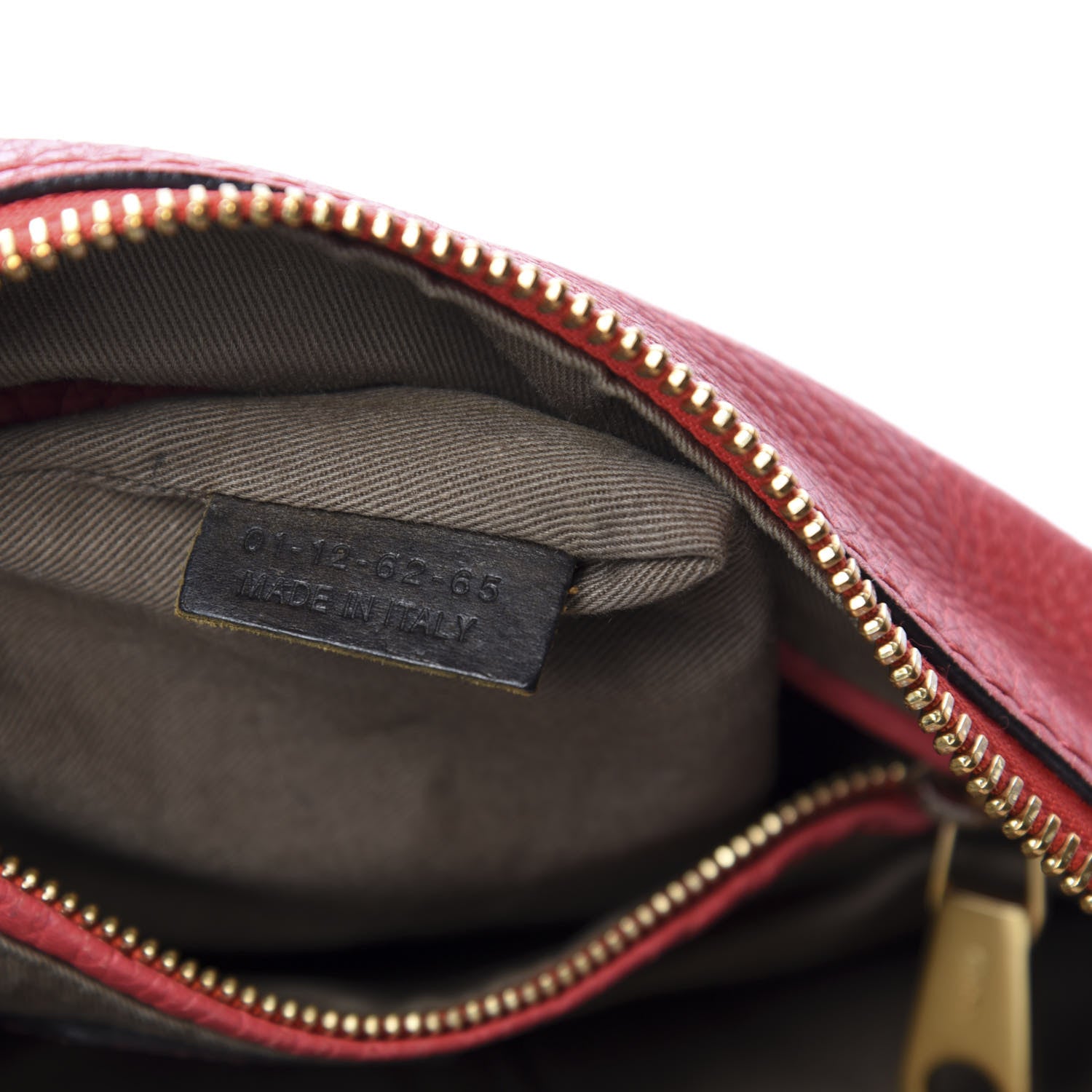 Chloe Calfskin Medium Marcie Satchel Red 13 of 14