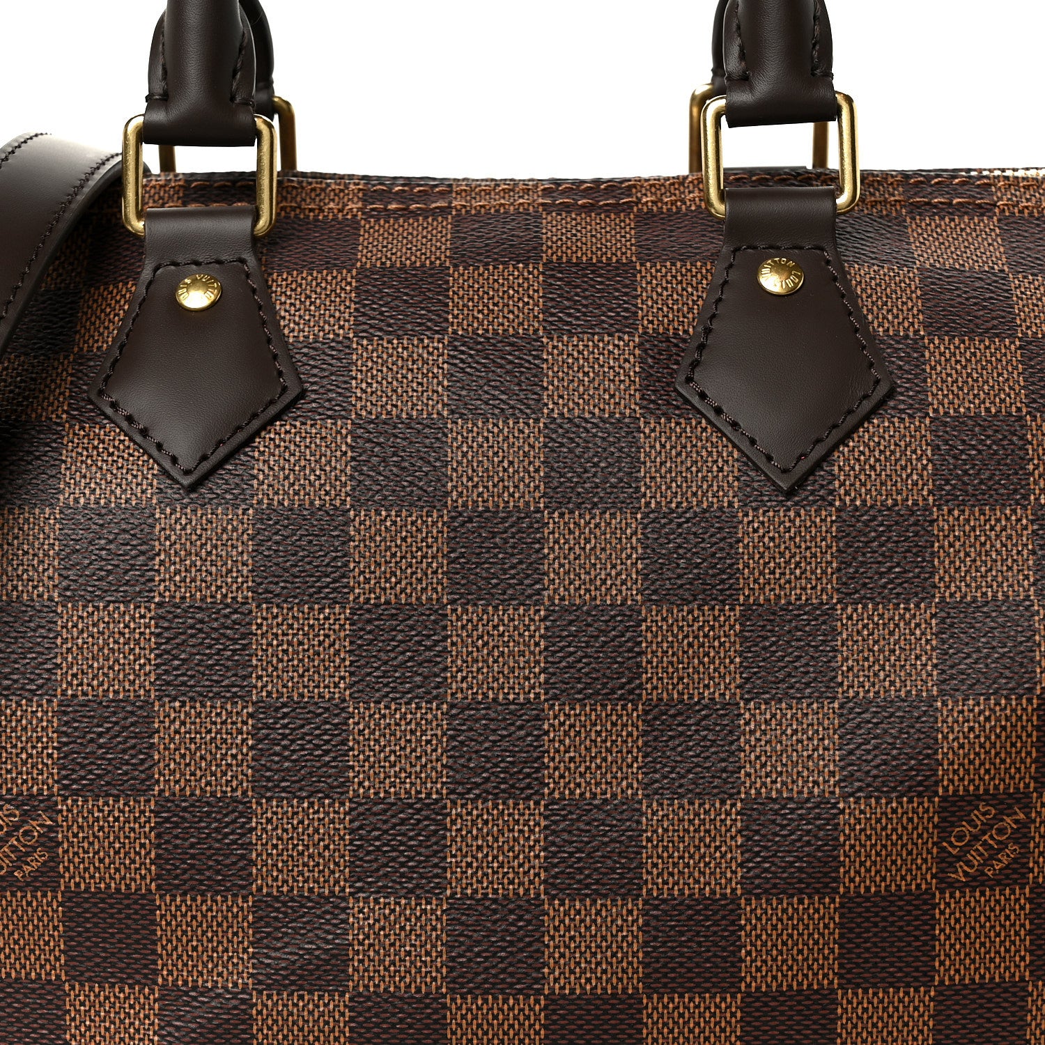 Louis Vuitton Damier Ebene Speedy Bandouliere 25 9 of 11
