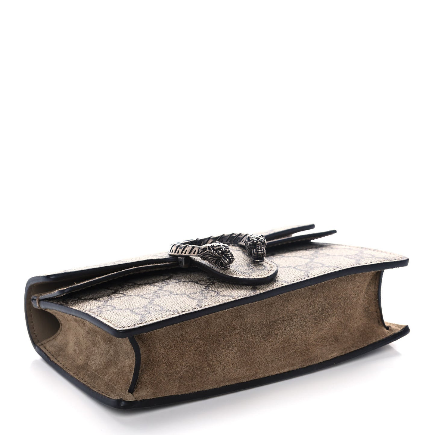 GG Supreme Monogram Super Mini Dionysus Shoulder Bag Taupe