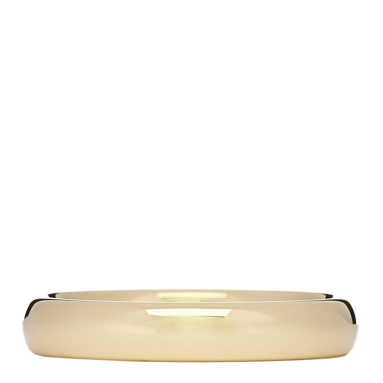 Tiffany 18K Yellow Gold 4mm Forever Wedding Band Ring 61 9.5 1 of 5