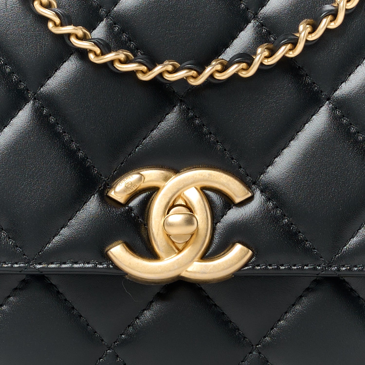 Chanel Calfskin Quilted Perfect Fit Flap Black 8 of 11