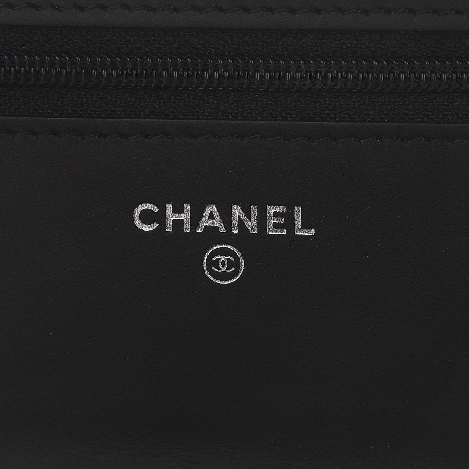 Chanel Patent Calfskin Quilted Boy Wallet On Chain WOC Black 6 of 8