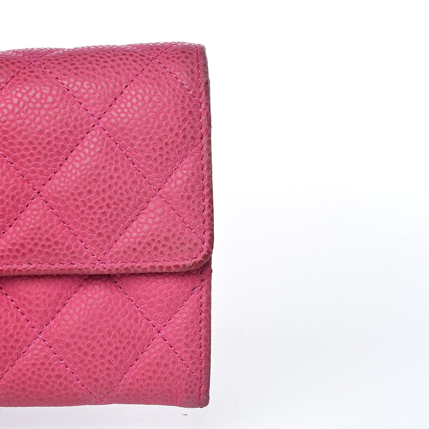 Chanel Iridescent Caviar Quilted Large Flap Wallet Pink 14 of 14