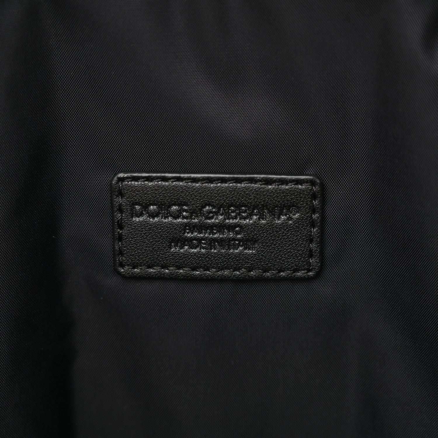 Dolce & Gabbana Nylon Logo Childrens Backpack Black 6 of 9