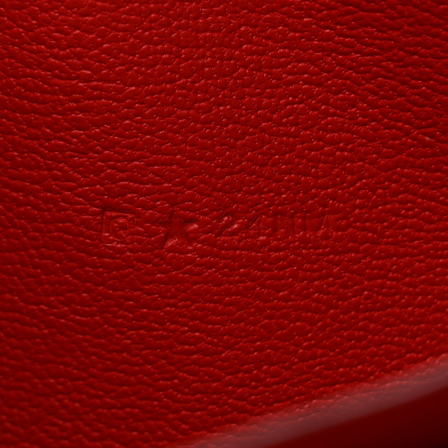Hermes Shiny Alligator Azap Wallet Geranium 7 of 15