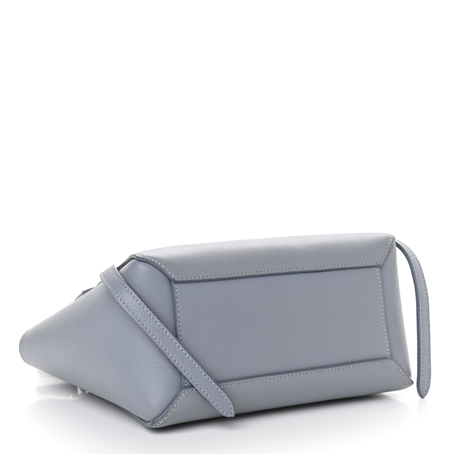 Grained Calfskin Nano Belt Bag Arctic Blue