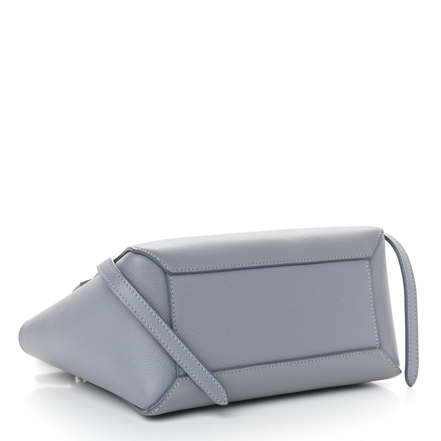 Celine Grained Calfskin Nano Belt Bag Arctic Blue 4 of 10
