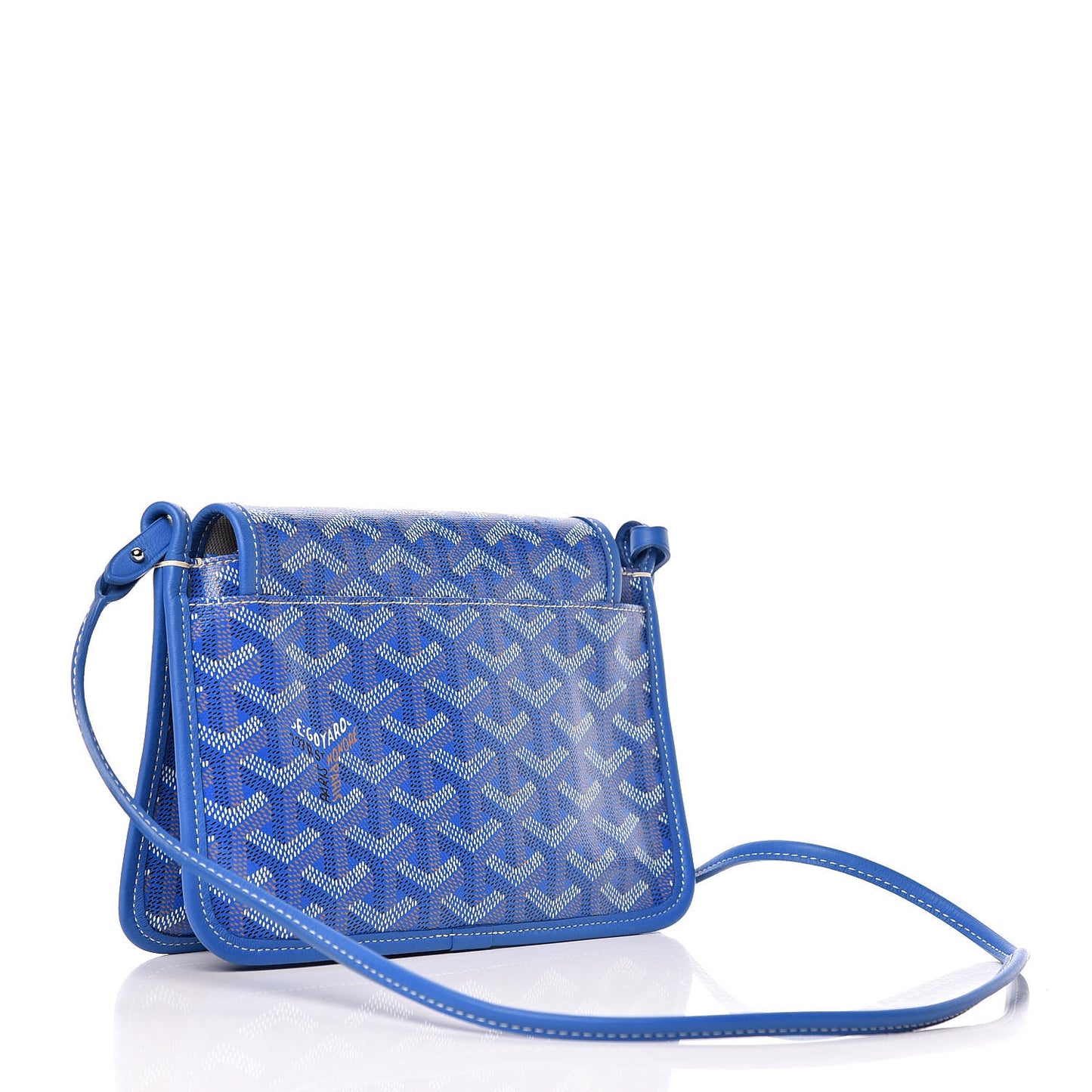 Goyardine Plumet Wallet Clutch Sky Blue