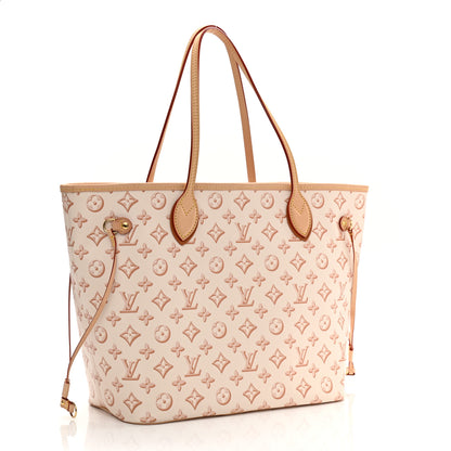 Louis Vuitton Monogram Fall For You Neverfull MM Beige Clair 3 of 9