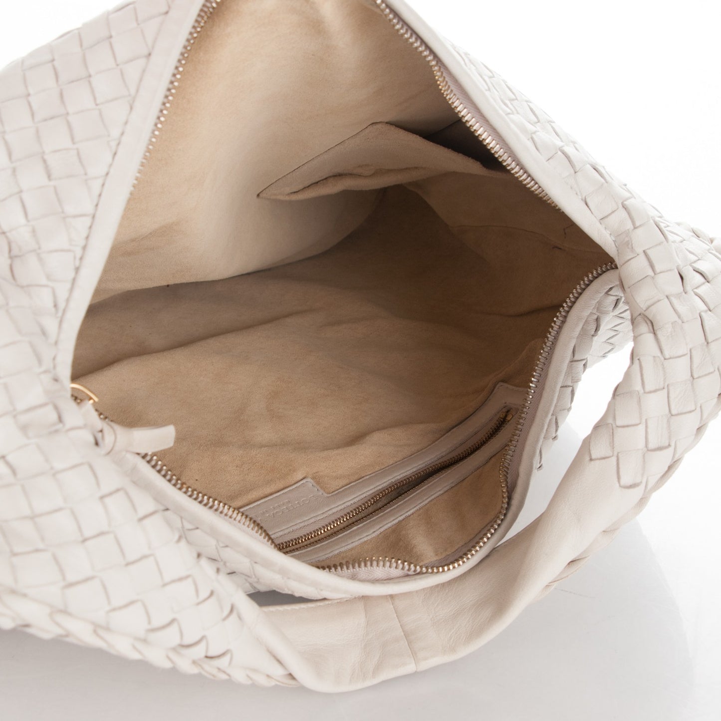 Nappa Intrecciato Large Veneta Hobo
