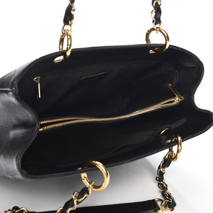 Chanel Caviar Quilted Grand Shopping Tote GST Black 5 of 8