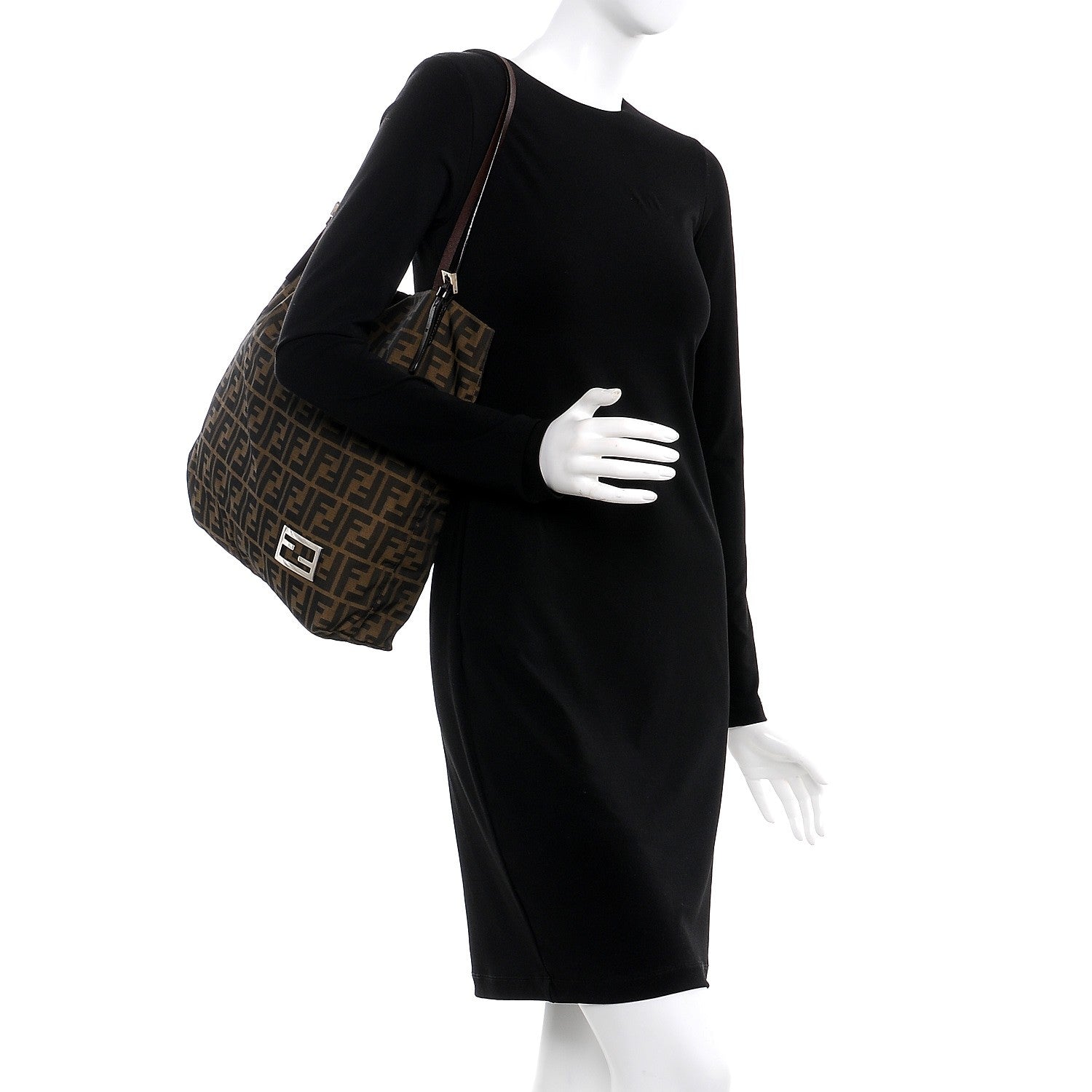 Fendi Zucca Tote Tobacco 2 of 7
