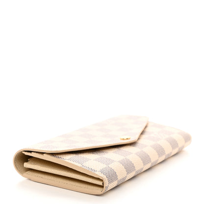 Louis Vuitton Damier Azur Sarah Wallet NM 4 of 7