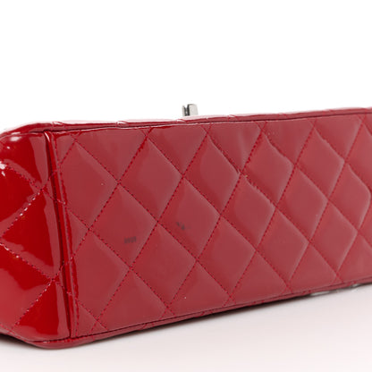 Chanel Patent Quilted Maxi Double Flap Red 12 of 12