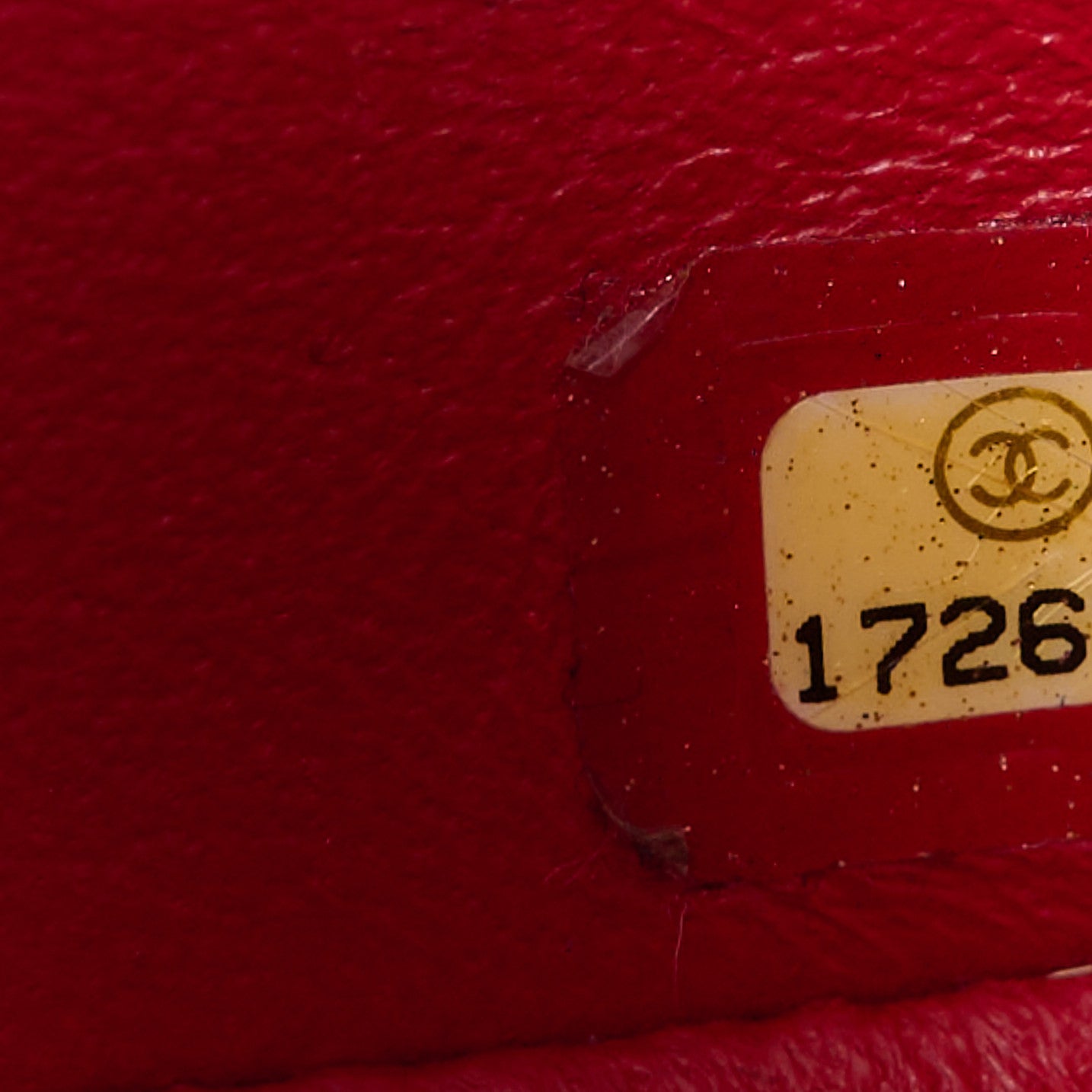 Chanel Lambskin Quilted Mini Rectangular Flap Red 8 of 11