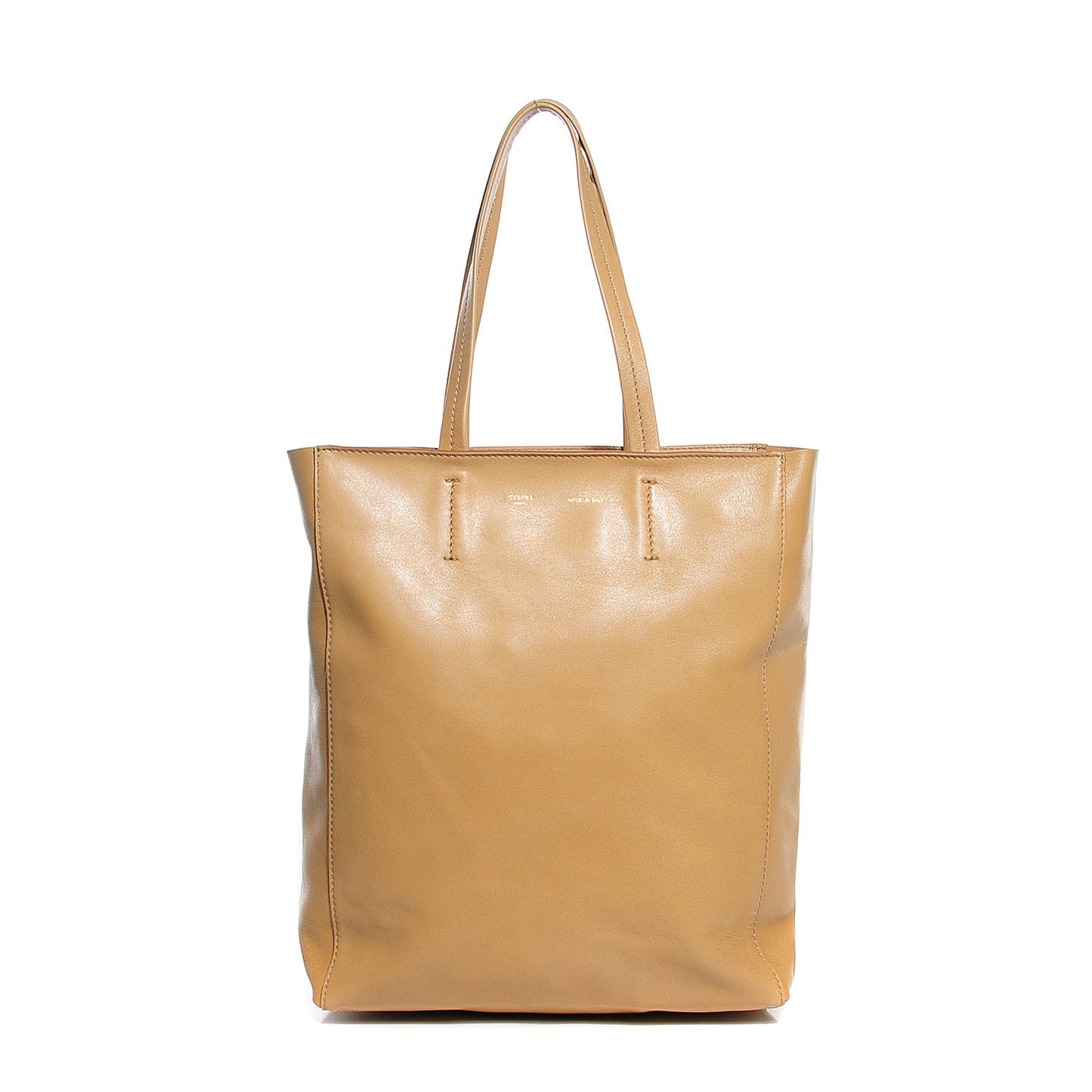 Smooth Lambskin Small Vertical Cabas