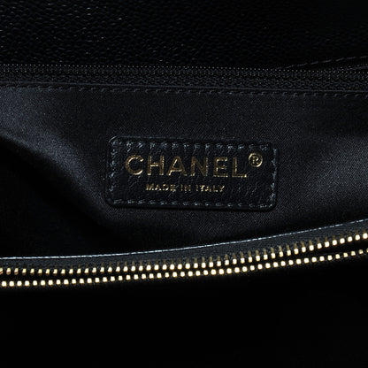 Chanel Caviar Grand Shopping Tote GST Black 5 of 7