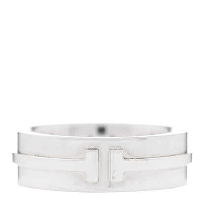 Tiffany Sterling Silver T Two Ring 52 6 1 of 5