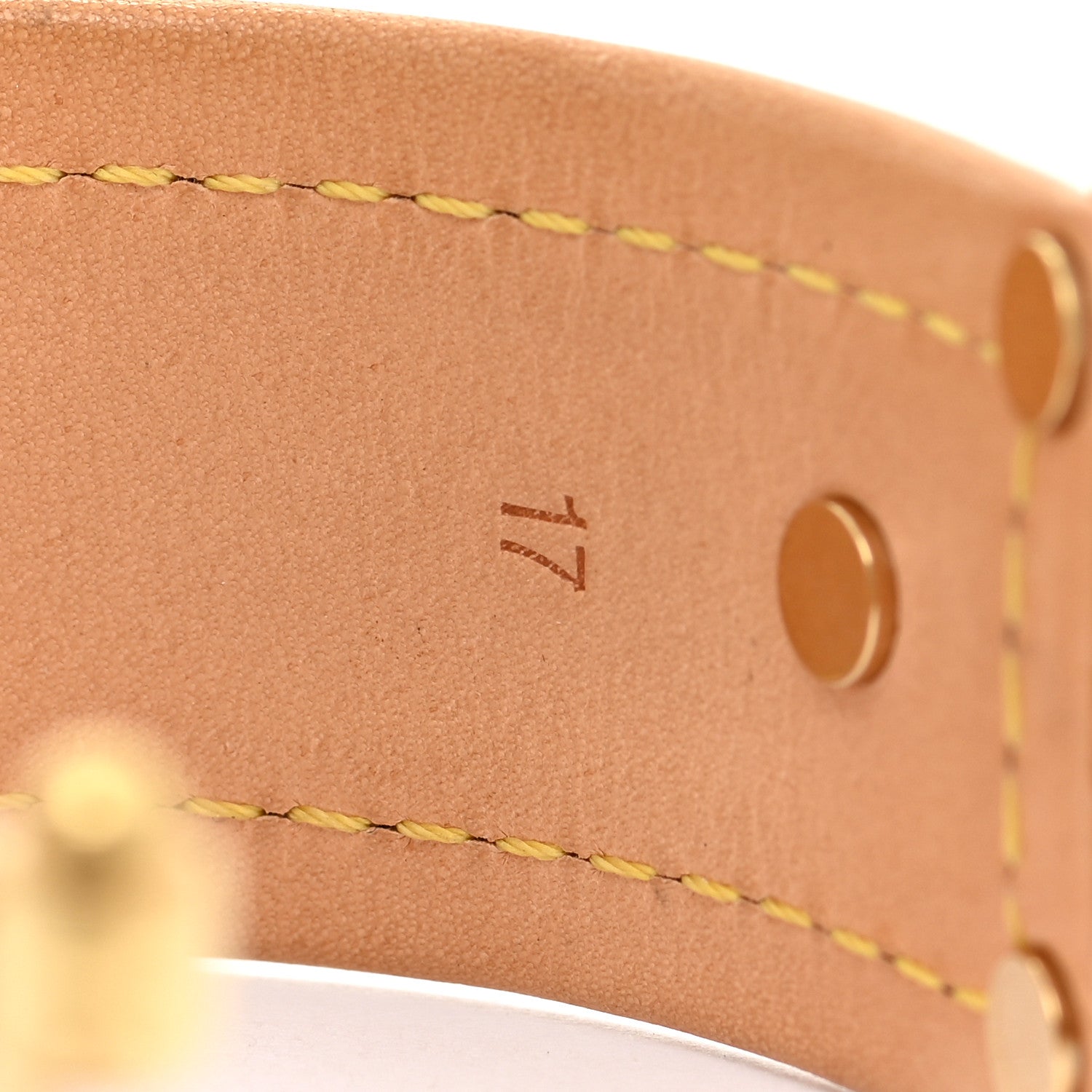 Louis Vuitton Monogram Save It Bracelet 17 7 of 8
