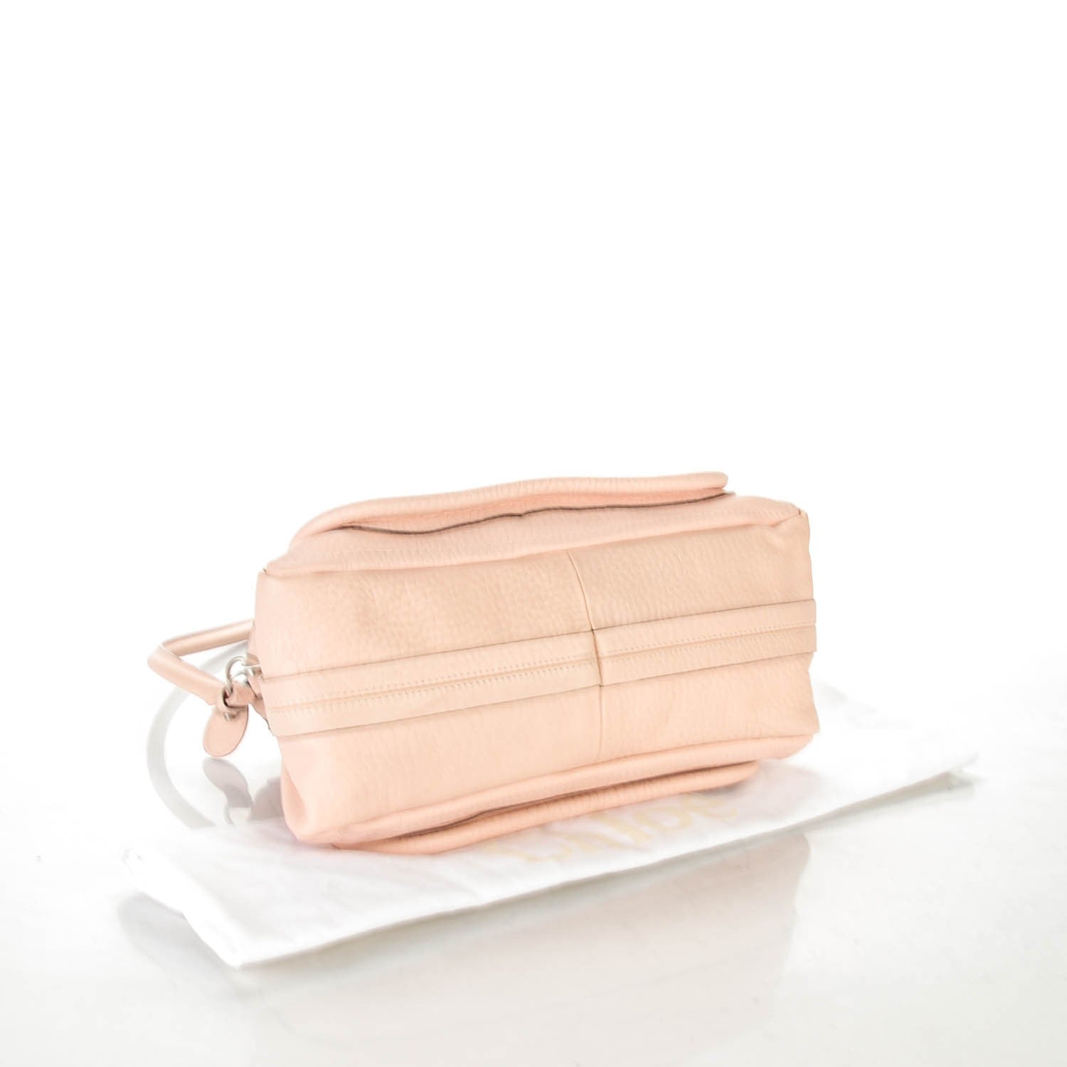Chloe Pebbled Calfskin Medium Paraty Bliss Pink 4 of 8