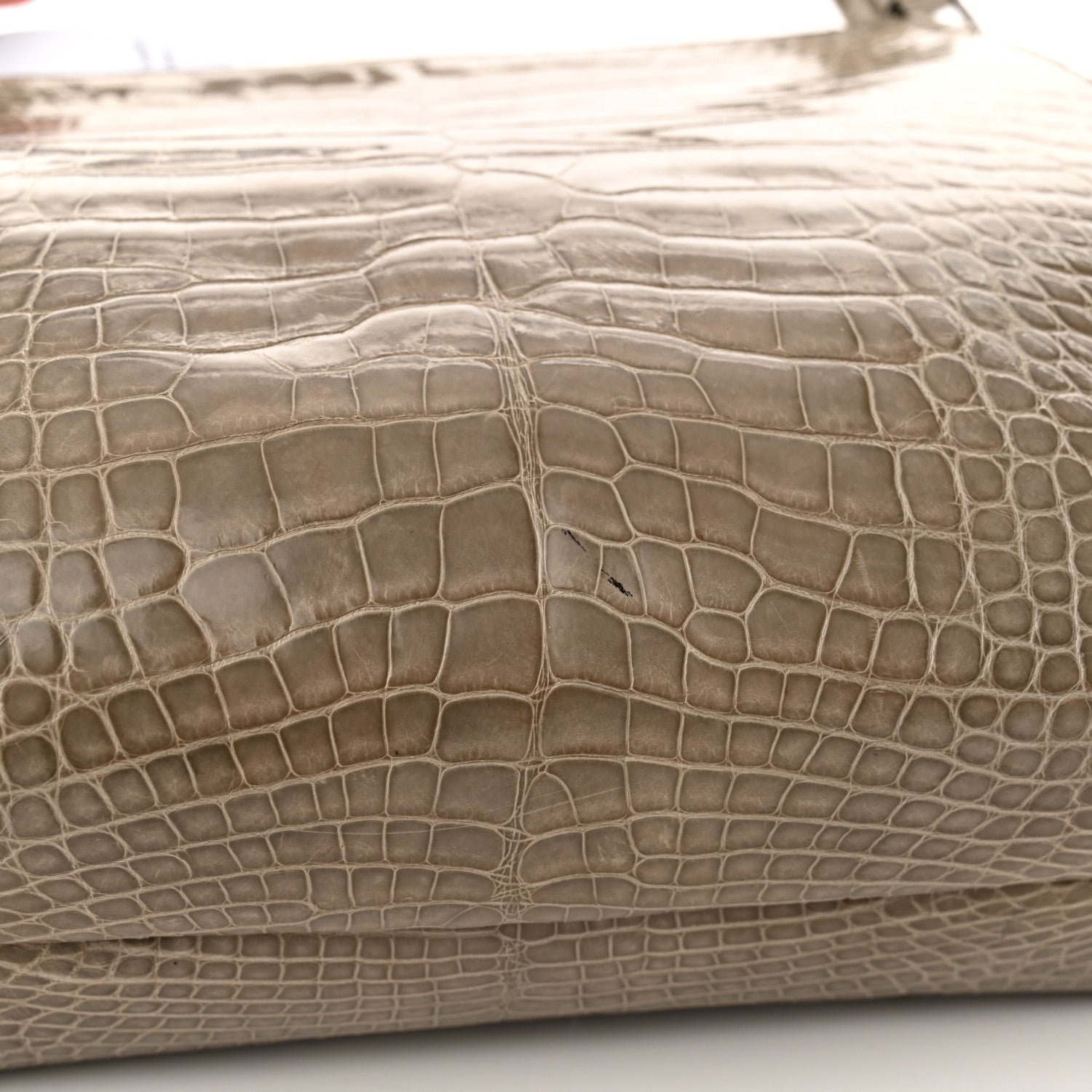 Prada Crocodile Velvet Frame Bag Purple 21 of 21
