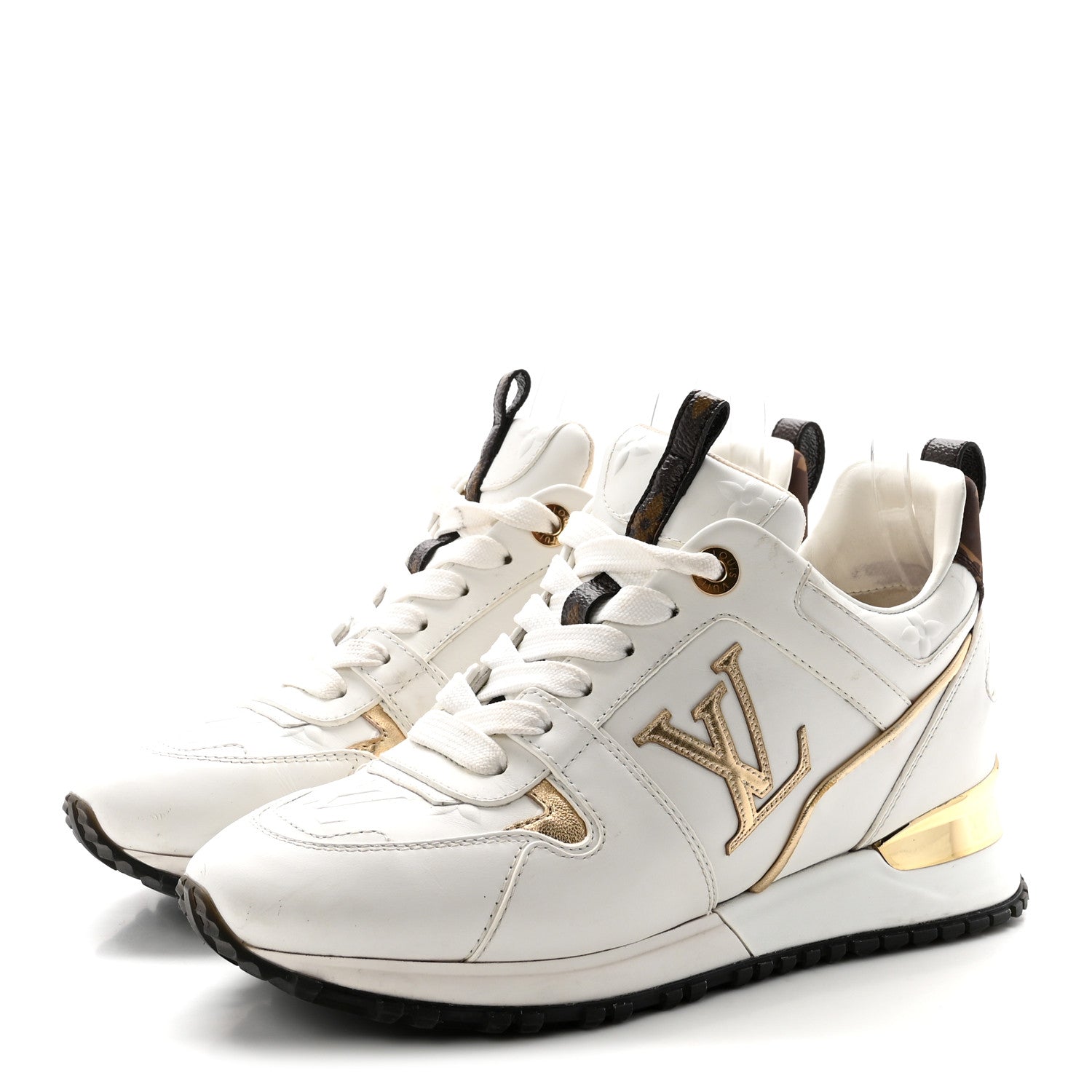 Louis Vuitton Calfskin Run Away Sneakers 35 White 4 of 9