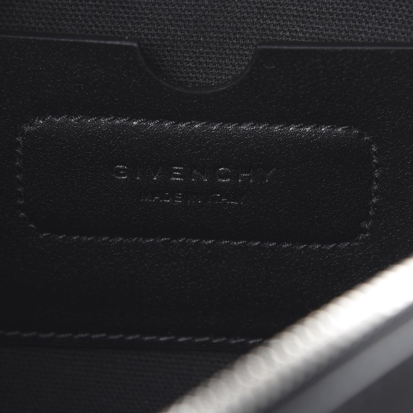 Calfskin Canvas Logo Bond Bum Bag Black Turquoise
