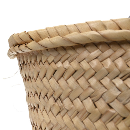 Loewe Raffia Basket Tote Bag Natural Black 11 of 11