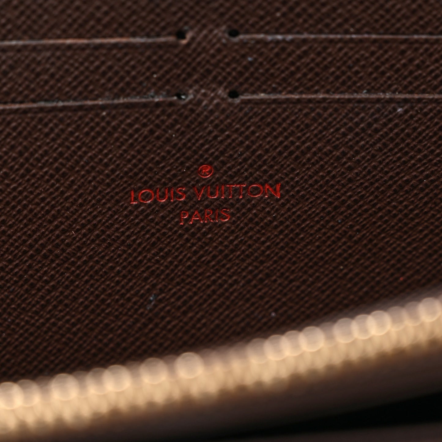 Damier Ebene Zippy Wallet