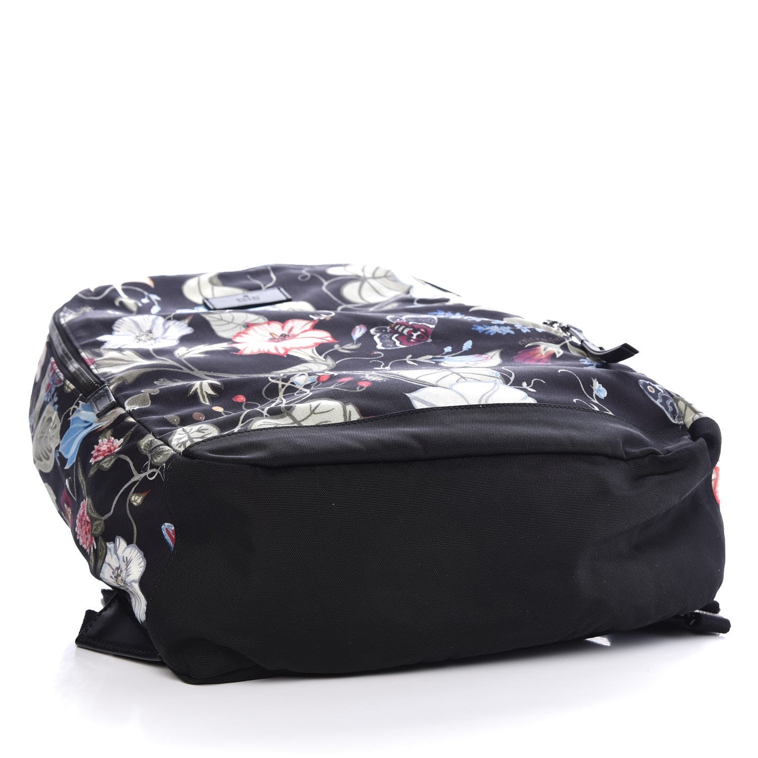 Gucci Canvas D-Active Flora Floral Knight Backpack Black 4 of 9