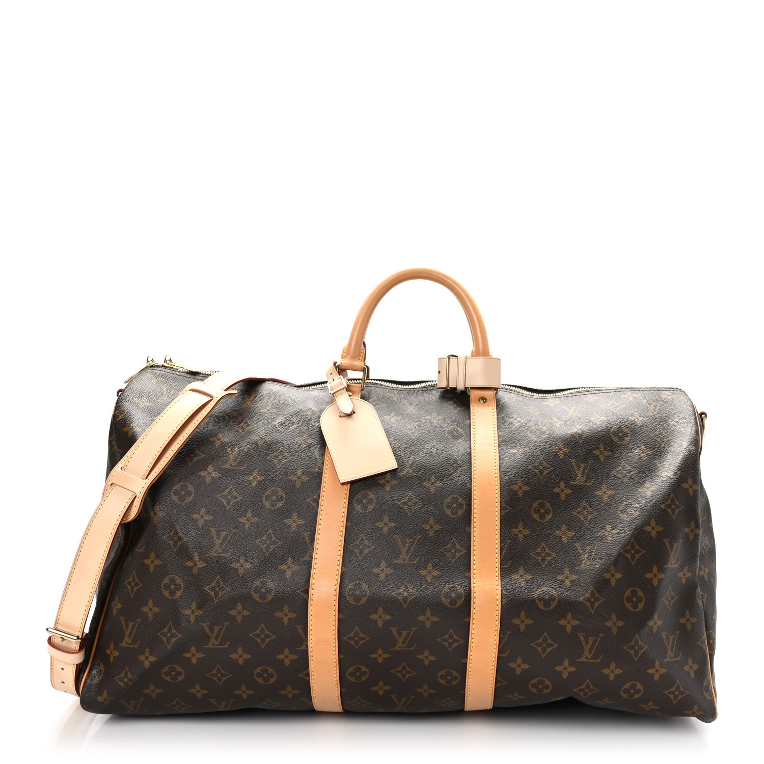 Louis Vuitton Monogram Keepall Bandouliere 55 1 of 11