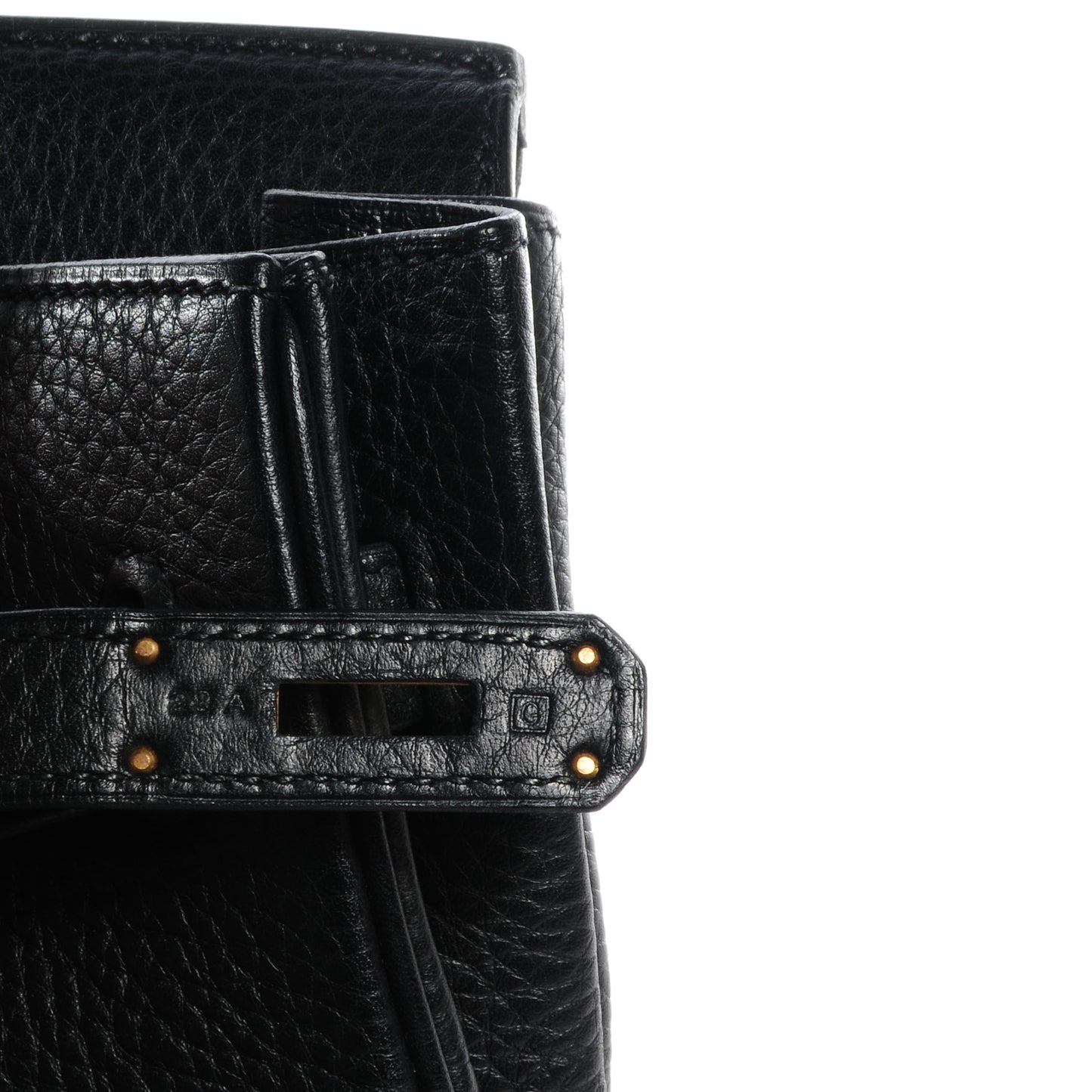Taurillon Clemence Birkin 35 Black