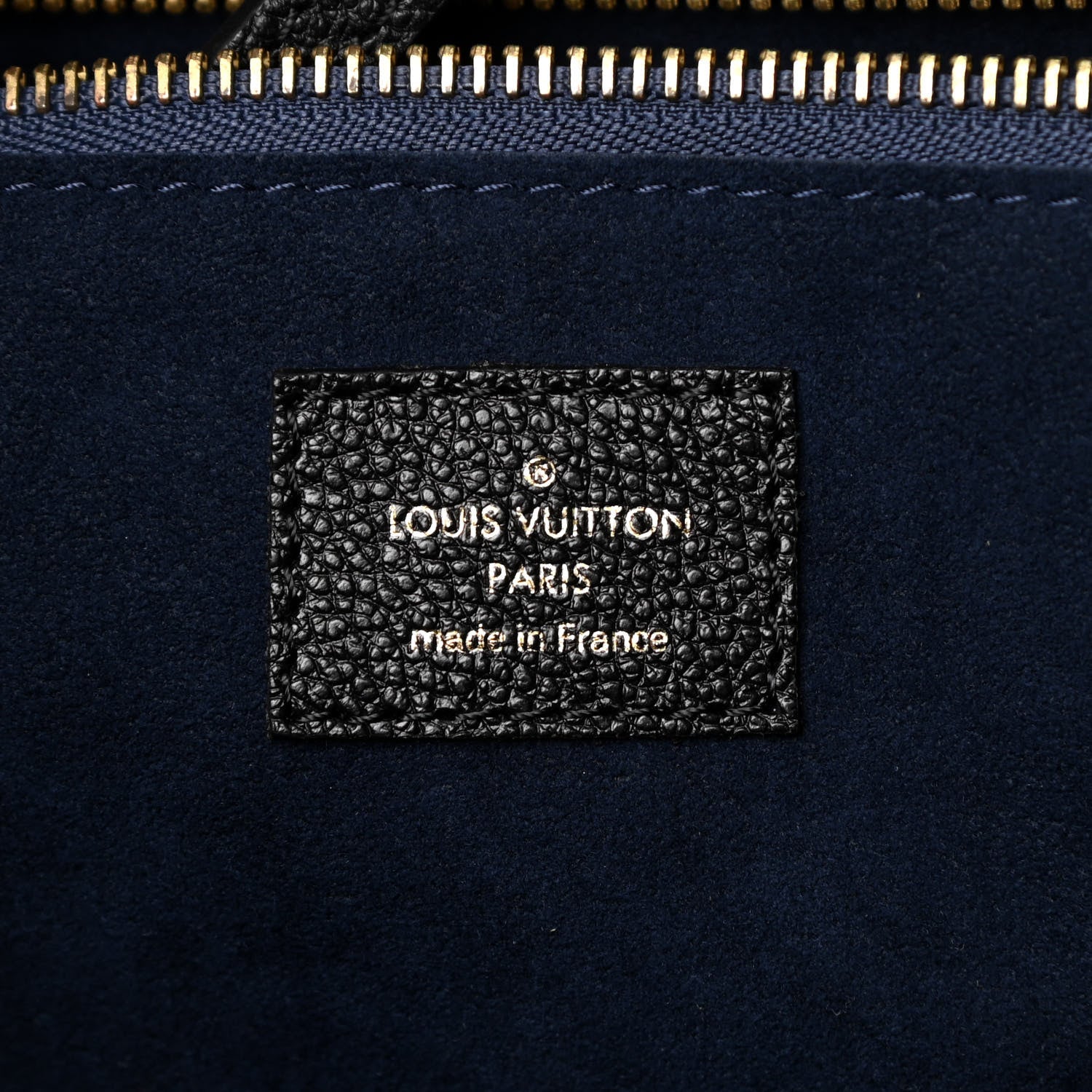 Louis Vuitton Empreinte Monogram Giant Neverfull MM Black 6 of 11