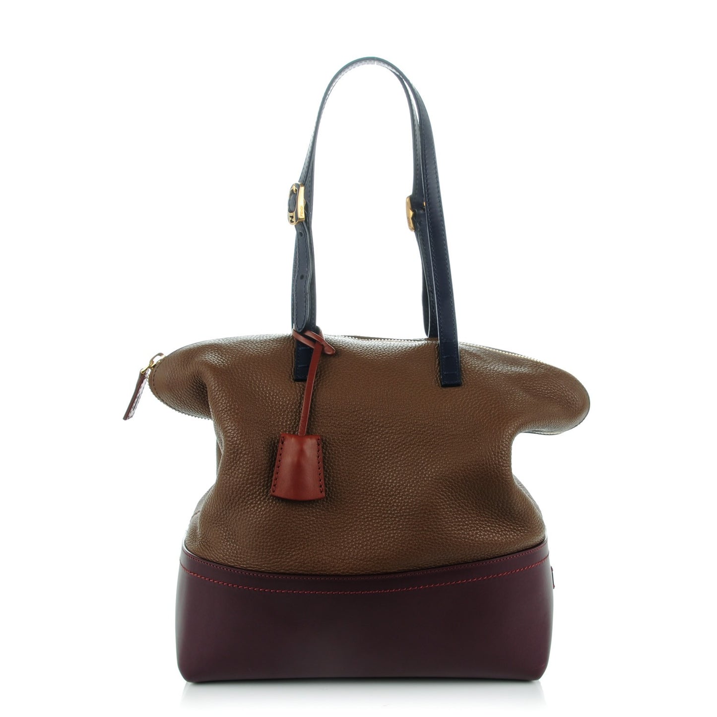 Cuoio Colorblock 2Bag Fango Mirto Melan