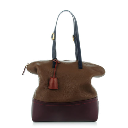 Fendi Cuoio Colorblock 2Bag Fango Mirto Melan 1 of 7