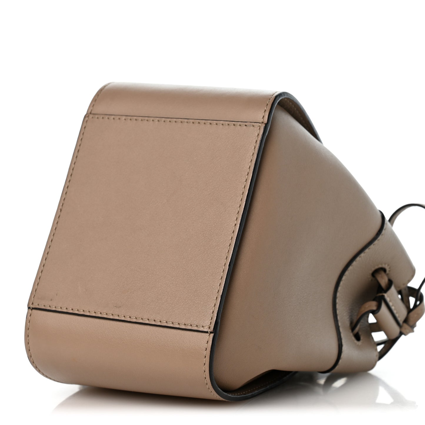 Calfskin Mini Hammock Shoulder Bag Light Oat