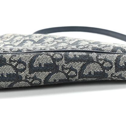 Christian Dior Monogram Mini Saddle Pochette Navy 9 of 9