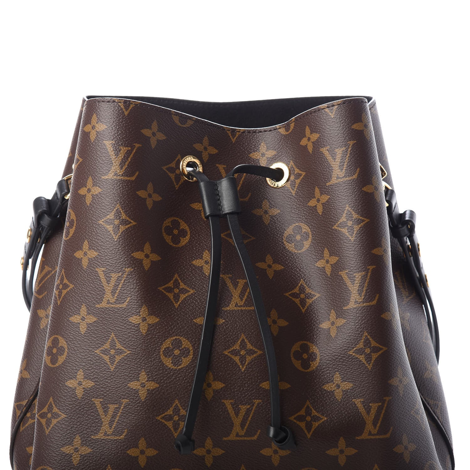Louis Vuitton Monogram Neonoe MM Black 6 of 9