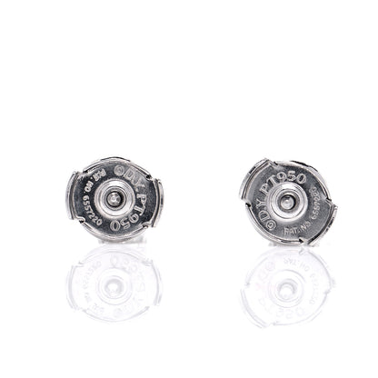 David Yurman Platinum Diamond .60ctw Stud Earrings 3 of 6