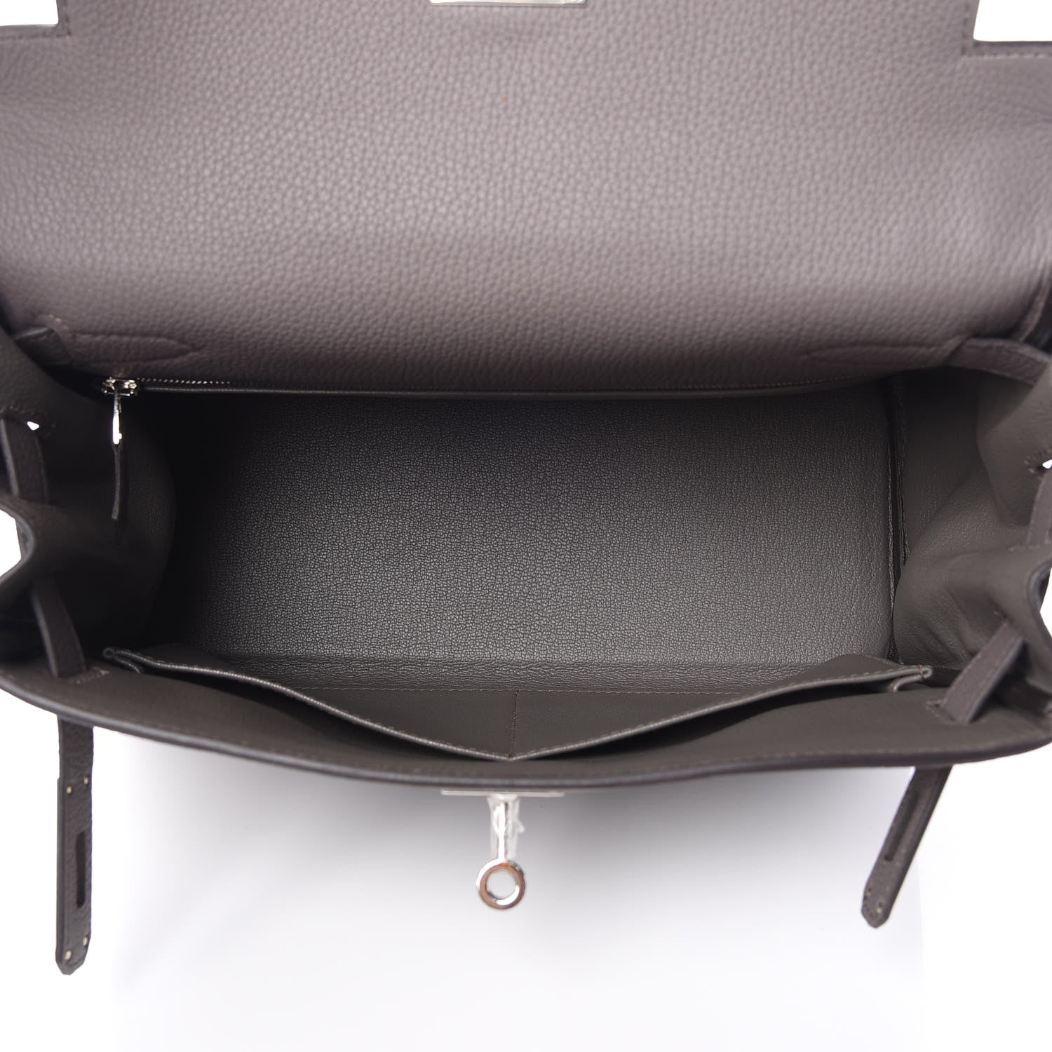 Hermes Togo Kelly Retourne 28 Etain 9 of 35