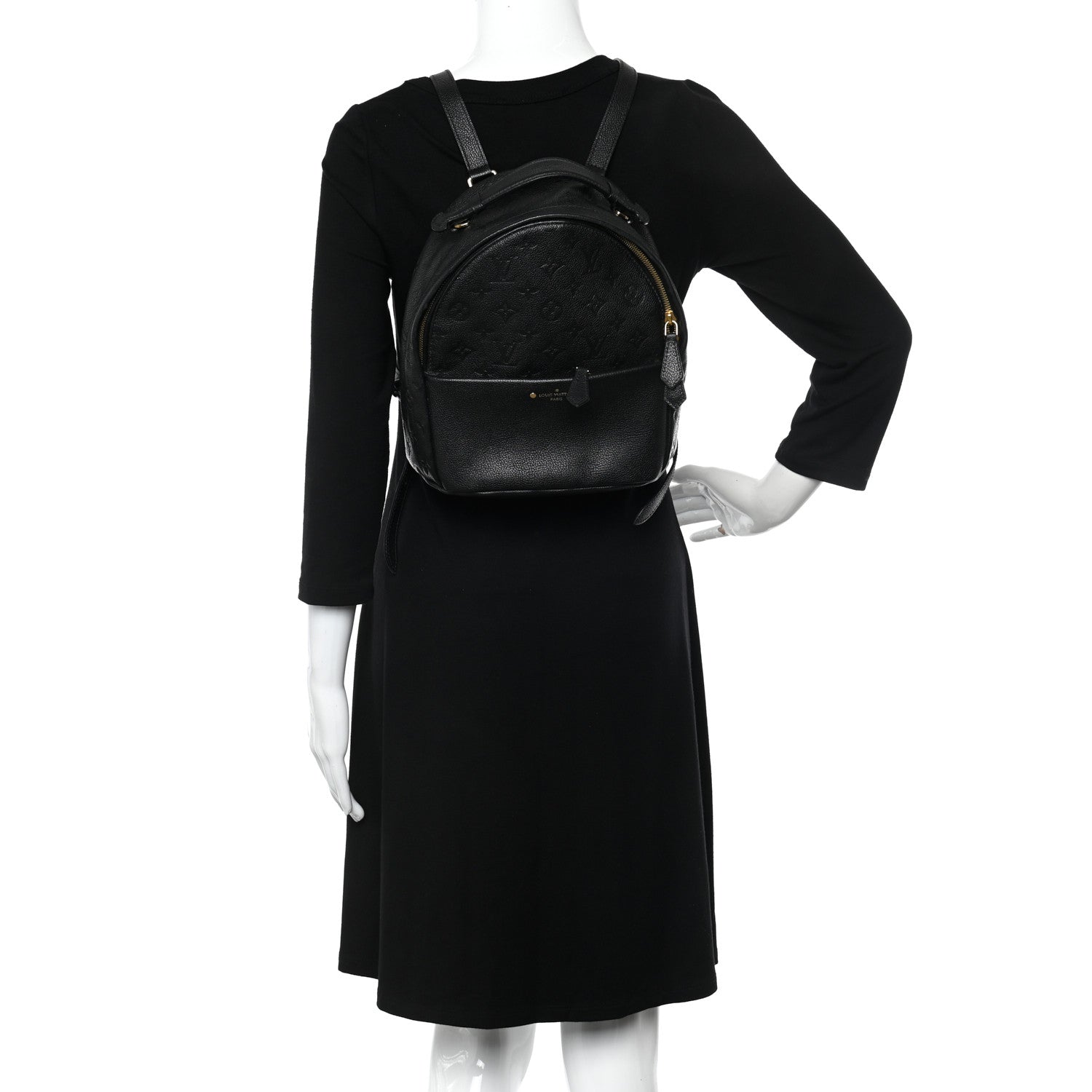Louis Vuitton Empreinte Sorbonne Backpack Black 2 of 10