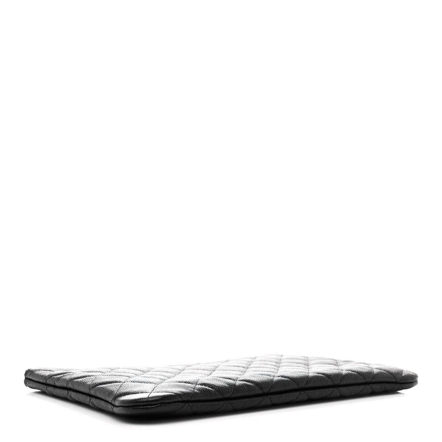 Caviar Quilted Medium Cosmetic Case Black
