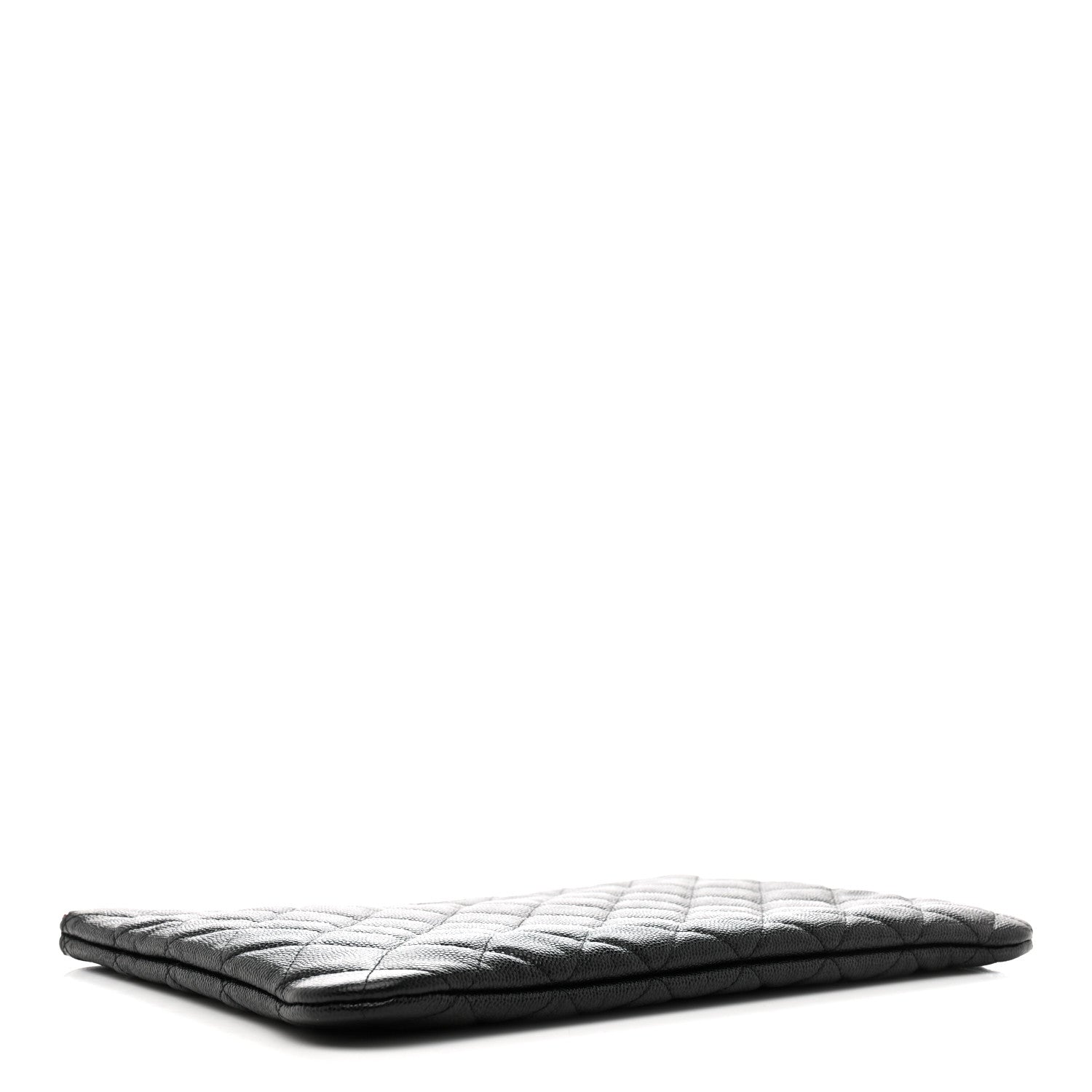 Chanel Caviar Quilted Medium Cosmetic Case Black 4 of 11