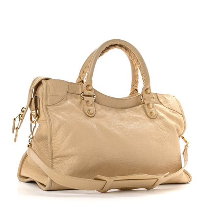 Balenciaga Agneau Giant 12 Gold Hardware City Beige Oryx 2 of 12