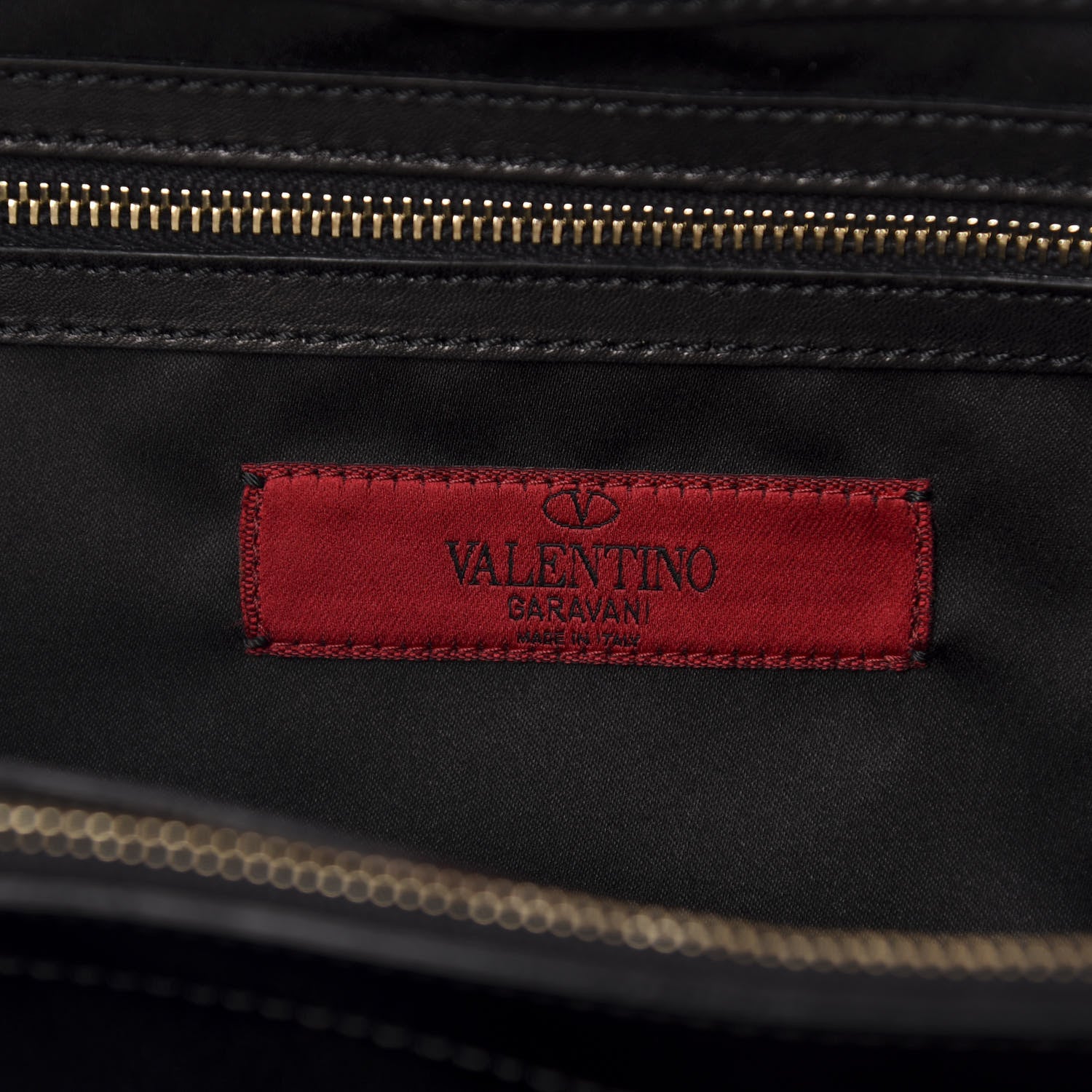 Valentino Garavani Calfskin Histoire Flap Black 8 of 10